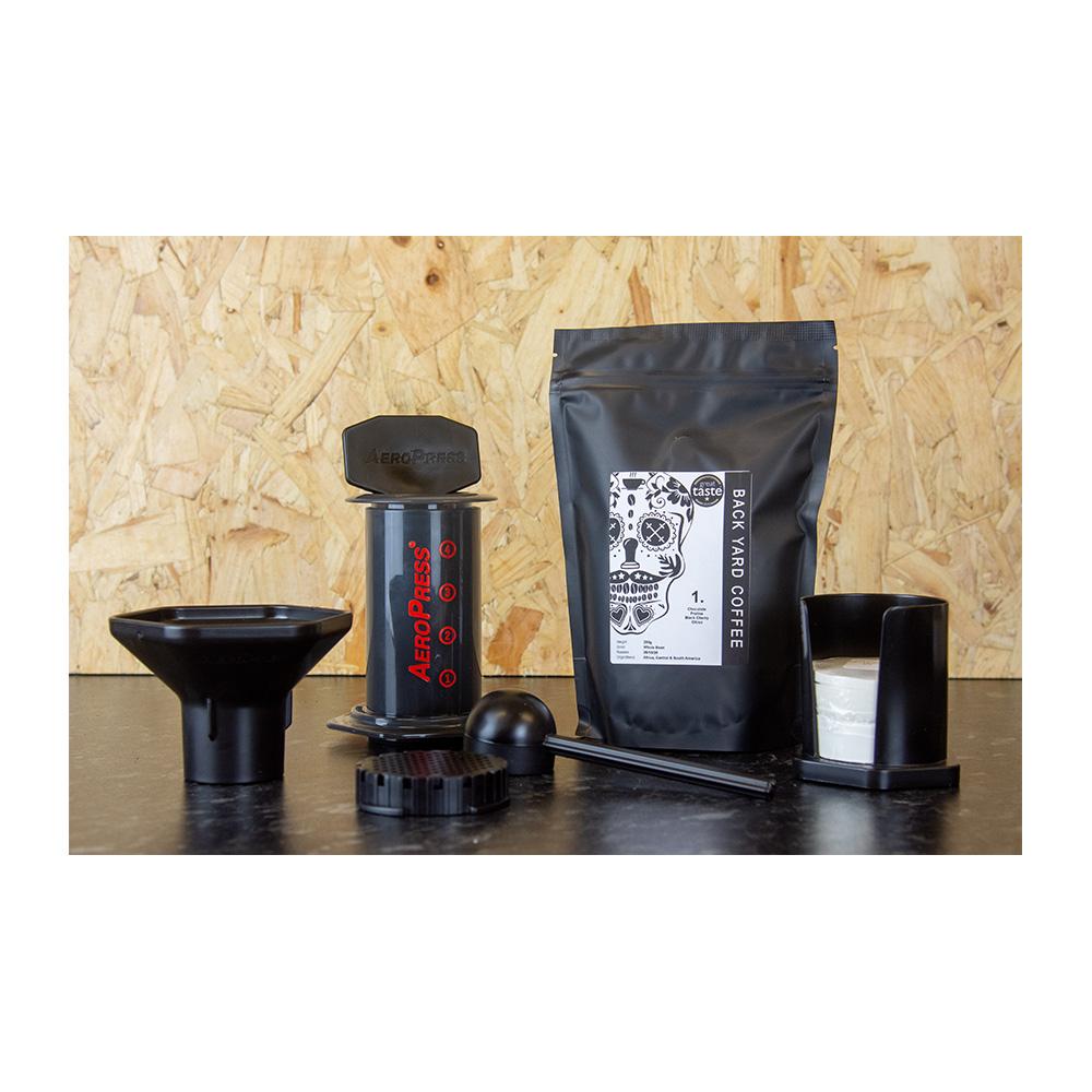 Home Coffee Culture -  For all your home coffee essentials - Aero Press - Free bag of Back Yard Coffee with every aero press purchase