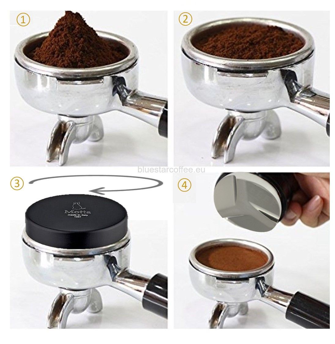 Coffee Levelling Tool Black (58mm)