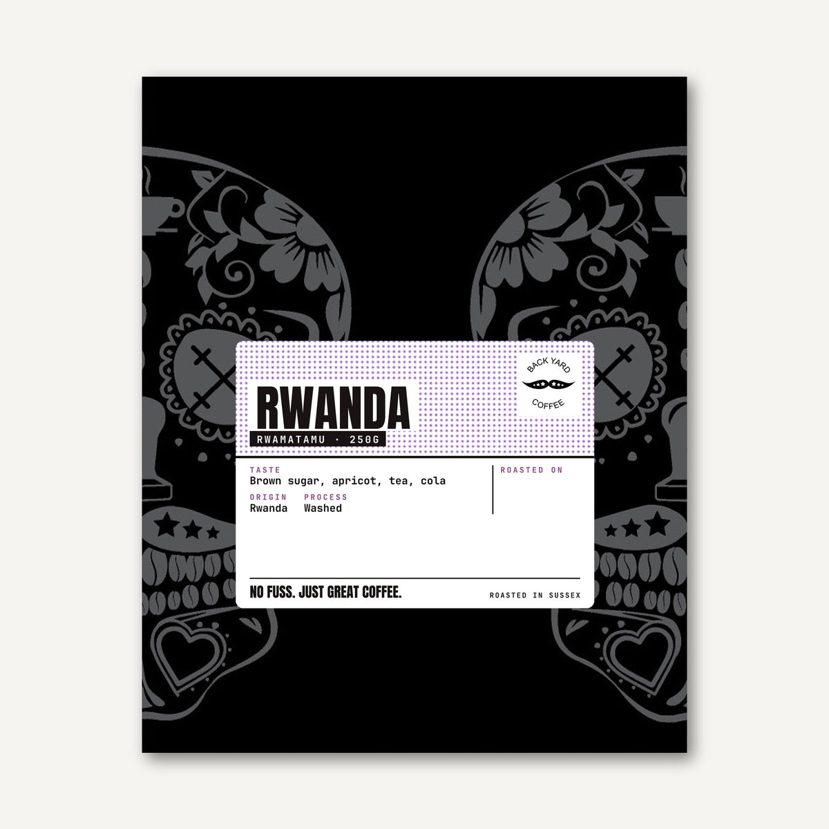 Rwanda Rwamatamu washed coffee, 250g bag – Back Yard Coffee