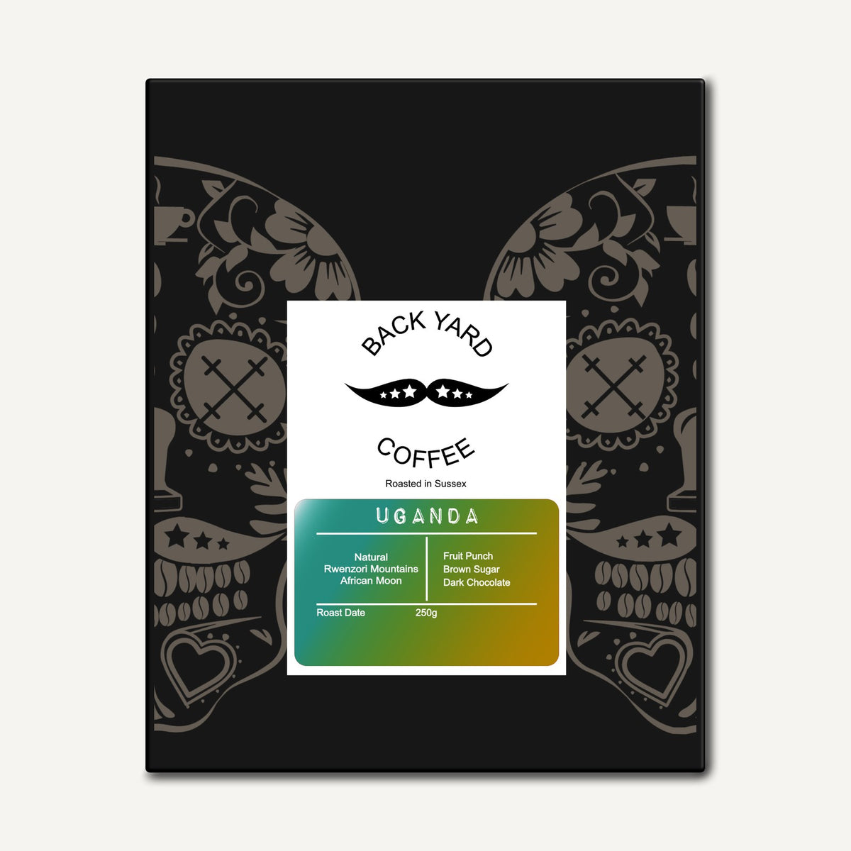 Uganda Natural coffee, 250g bag – Back Yard Coffee